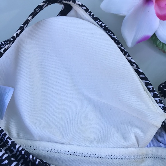 Patterned Tankini Top - Picture 6 of 9